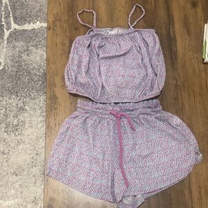 Kids Pink and Blue Matching Set